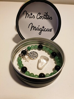 Pulsera de Cuarzo verde